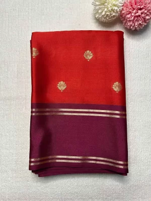 Kanchipuram Silk Saree - Red