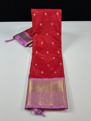 Banarasi Silk Sarees - Red